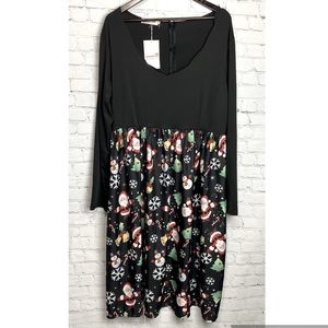 MokingTop Santa Christmas Dress XXXL NWT